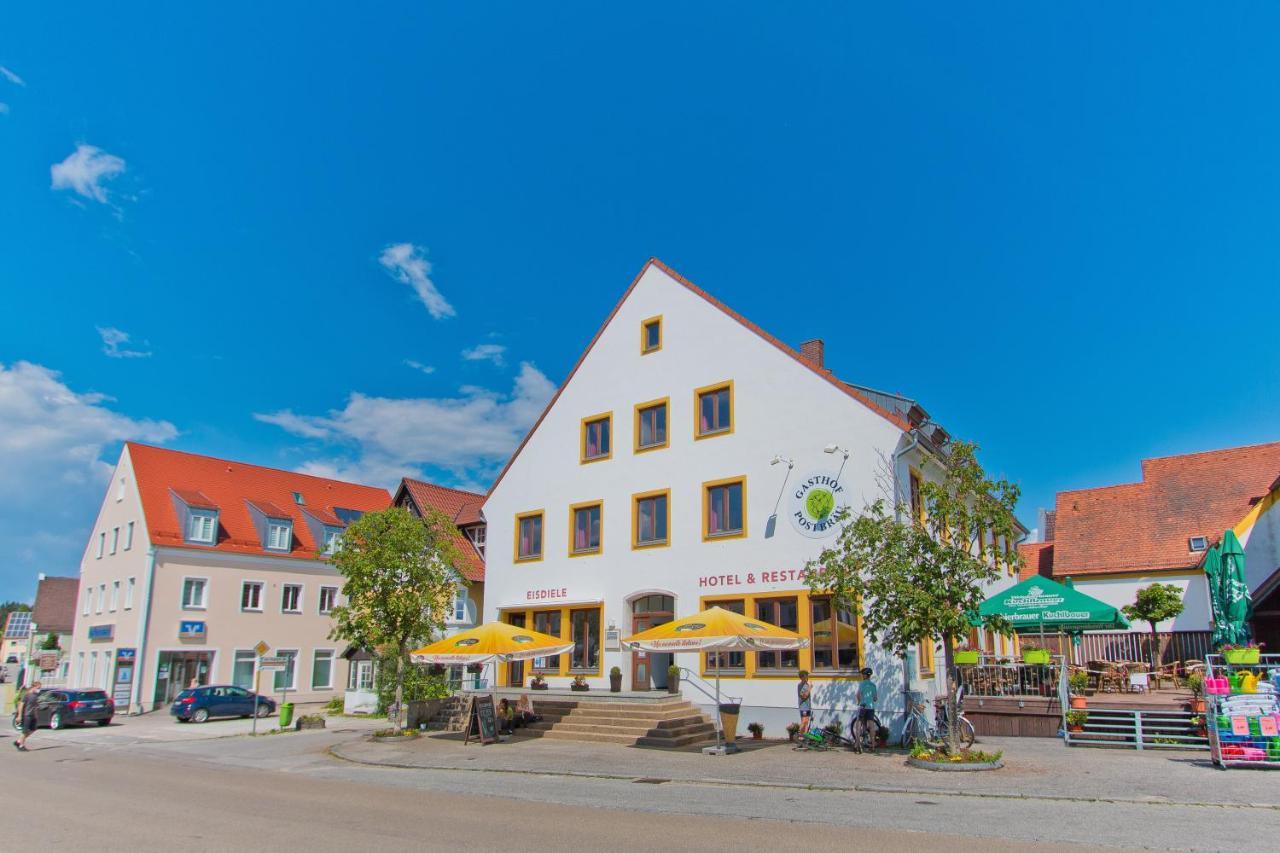 Gasthof Postbraeu Siegenburg Kültér fotó