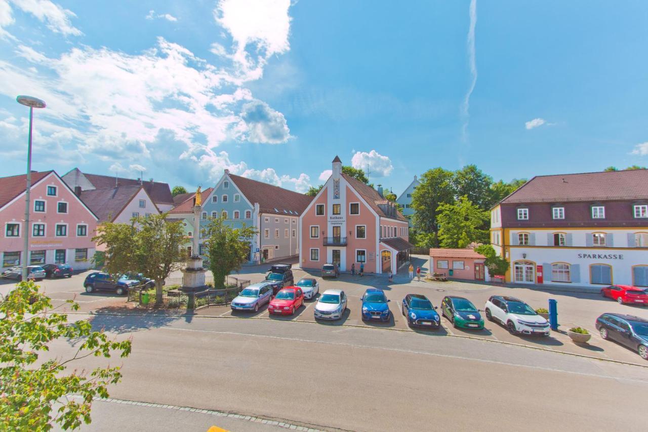 Gasthof Postbraeu Siegenburg Kültér fotó